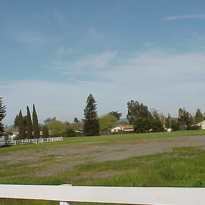 Bayer Park was an empty lot with grass before construction
