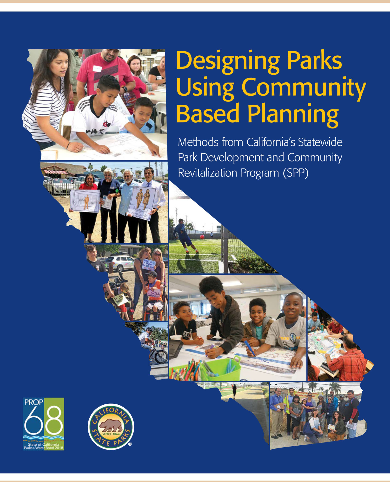 Cover of the Designing Parks Using Community Based Planning printed report